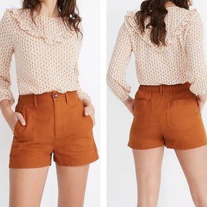 Madewell High Rise Camp Shorts